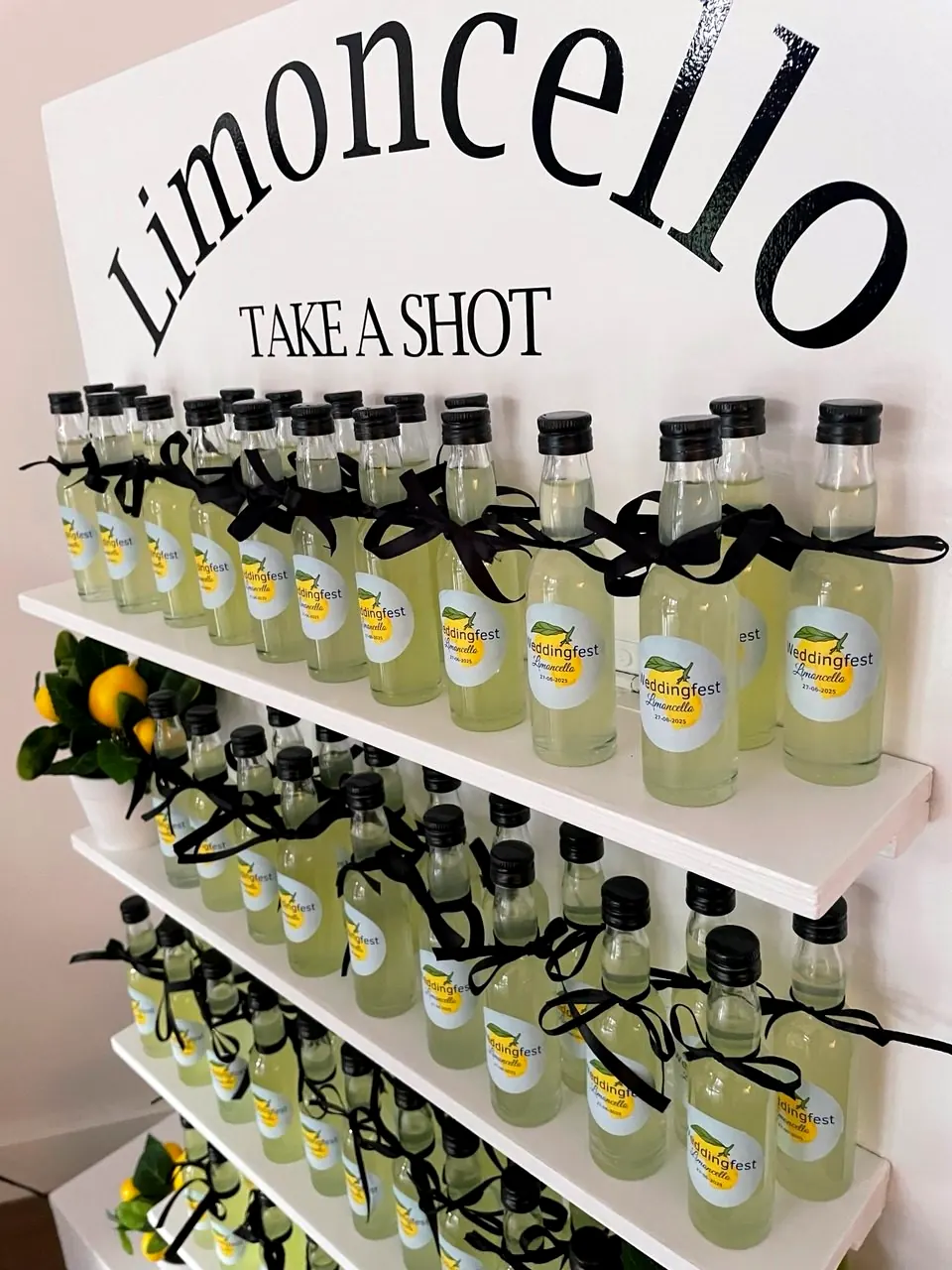 Limoncello Wall – verjaardag & jubileum